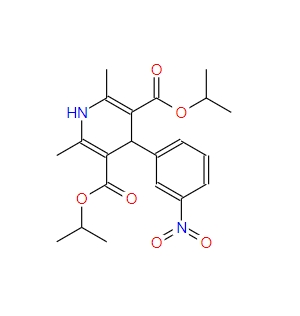 1,4-二氢-2,6-二甲基-4-(3-硝基苯基)-3,5-吡啶二甲酸二异丙酯