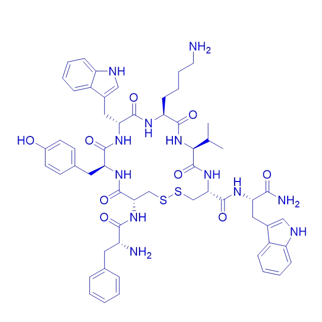 醋酸伐普肽/103222-11-3/Vapreotide/RC160；BMY 41606