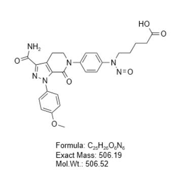 N-亚硝基阿哌沙班氨基酸杂质