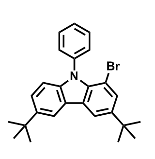 1-bromo-9-phenyl-3,6-di-tert-butylcarbazole