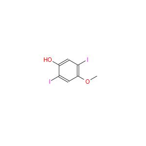 2-甲氧基-4-羟基-对二碘苯  842120-12-1  2,5-diiodo-4-methoxyPhenol
