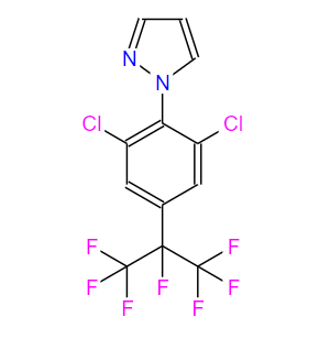 1-(2,6-二氯-4-(全氟丙烷-2-基)苯基)-1H-吡唑