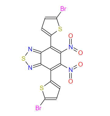4,7-双(5-溴噻吩-2-基)-5,6-二硝基-2,1,3-苯并噻二唑