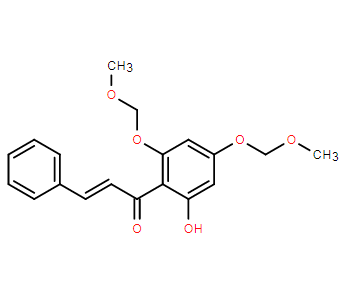 (E)-1-(2-羟基-4，6-双(甲氧基甲氧基)苯基)-3-苯基丙-2-烯-1-酮