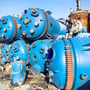 回收搪瓷反应釜 搪瓷反应釜清洗注意事项