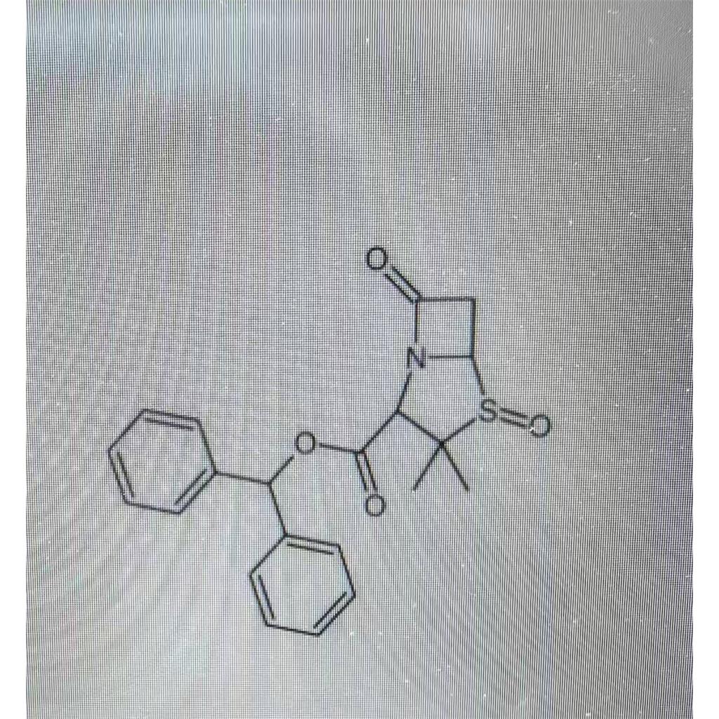 (2S,5R)-3,3-二甲基-7-氧代-4-硫杂-1-氮杂双环[3.2.0]庚烷-2-羧酸二苯甲酯 4-氧化物
