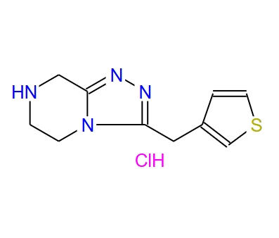 3-(thiophen-3-ylmethyl)-5H,6H,7H,8H-[1,2,4]triazolo[4,3-a]pyrazine hydrochloride