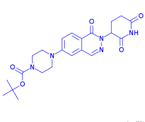 tert-butyl 4-(2-(2,6-dioxopiperidin-3-yl)-1-oxo-1,2-dihydrophthalazin-6-yl)piperazine-1-carboxylate