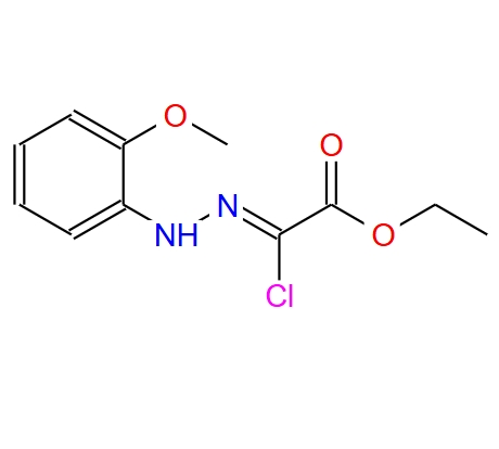 Acetic acid, 2-chloro-2-[2-(2-methoxyphenyl)hydrazinylidene]-, ethyl ester, (2Z)-
