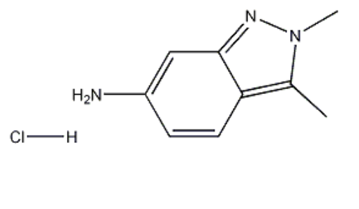 2,3-二甲基-6-氨基-2H-吲唑盐酸盐（盐酸帕唑帕尼中间体）