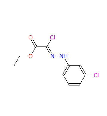 Acetic acid, chloro[(3-chlorophenyl)hydrazono]-, ethyl ester