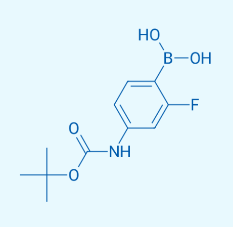 (4-((叔丁氧基羰基)氨基)-2-氟苯基)硼酸  1415960-56-3
