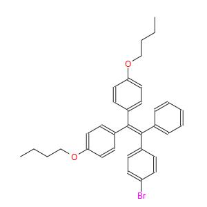 1,1-二(4'-丁氧基苯) -2-(4''-溴苯)-2-苯基乙烯  2305086-76-2  1,1'-Bis(4'-butoxyhenyl)-2-(4"-bromophenyl)-2-phenylethylene