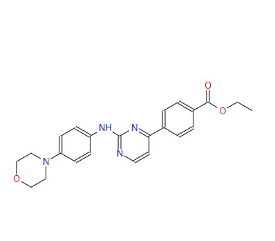 1056634-62-8 4-(2 - ((4-吗啉代苯基)氨基)嘧啶-4-基)苯甲酸乙酯