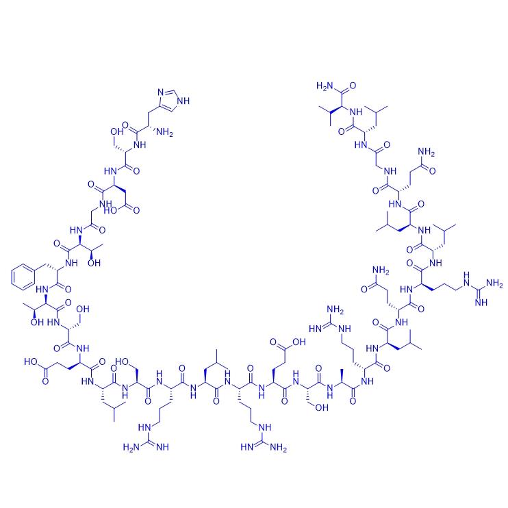 Secretin, canine 110786-77-1.png