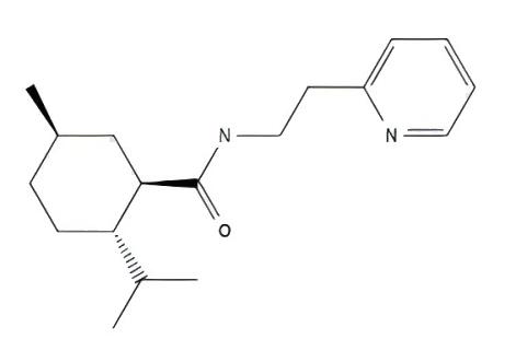 N-2-(吡啶-2-基)乙基]薄荷烷基甲酰胺