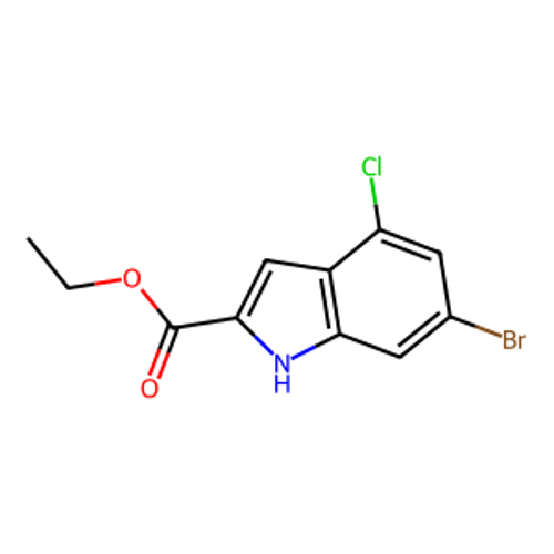 6-溴-4-氯-1H-吲哚-2-羧酸乙酯