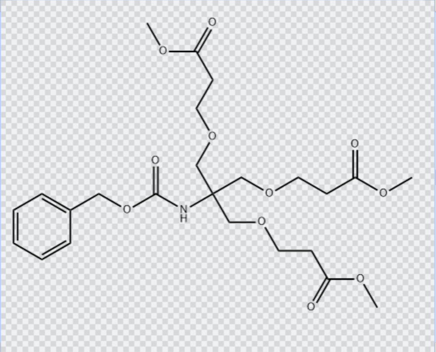 3,3'-[[2-(CBZ-氨基)-2-[(3-甲氧基-3-氧代丙氧基)甲基]丙烷-1,3-二基]双(氧基)]二丙酸二甲酯