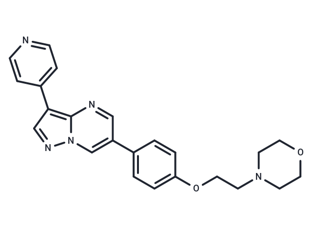 化合物 Pyrazolo[1,5-a]pyrimidine 4h|T2075|TargetMol