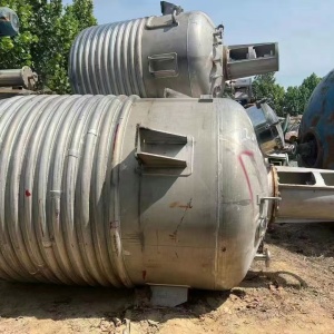 不锈钢外盘管反应釜在领域的应用  二手外盘反应釜