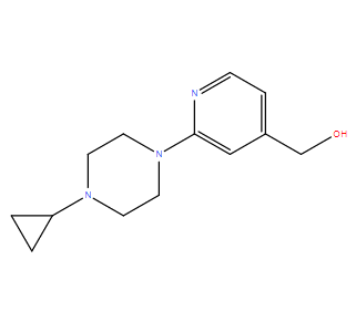 [2-(4-cyclopropylpiperazin-1-yl)pyridin-4-yl]methanol