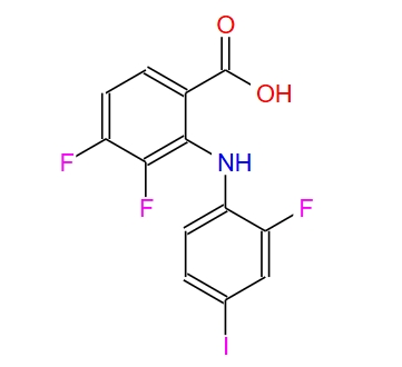 3,4-二氟-2-((2-氟-4-碘苯基)氨基)苯甲酸