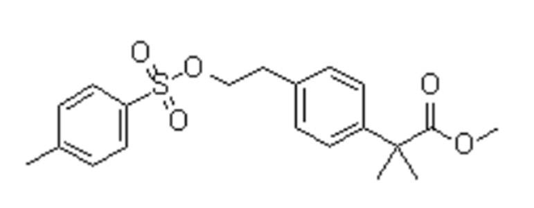 alpha,alpha-二甲基-4-[2-[[(4-甲基苯基)磺酰基]氧基]乙基]苯乙酸甲酯