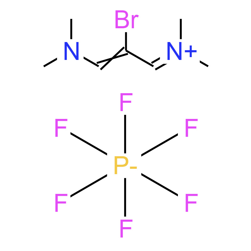 2 - 溴-1,3 - 二(二甲氨基)三亚甲六氟磷酸，292067-84-6