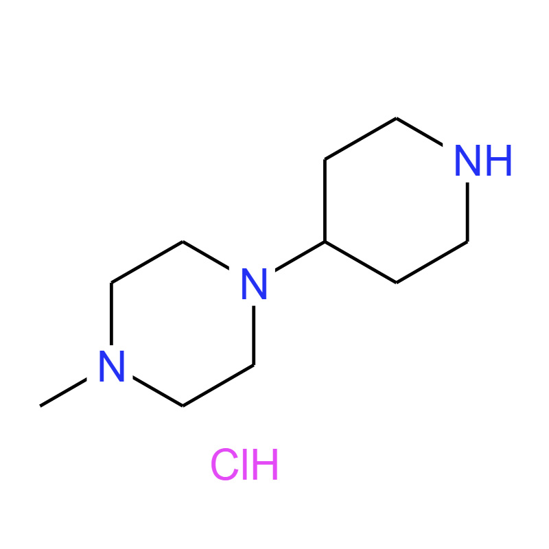 1-甲基-4-(4-哌啶基)哌嗪三盐酸盐，1621519-77-4