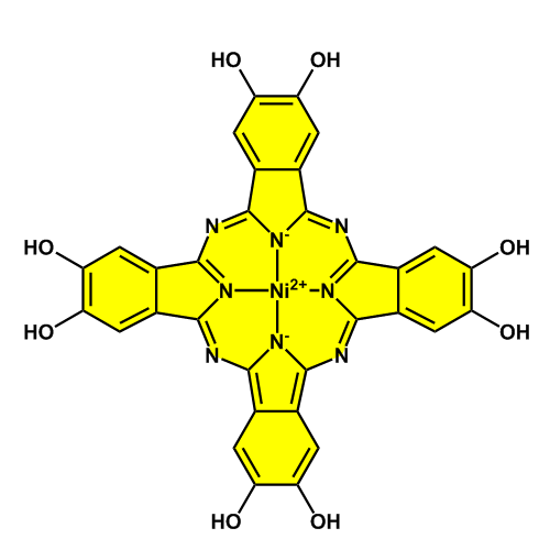 2,3,9,10,16,17,23,24-八羟基-29H,34H-酞菁镍 172044-70-1