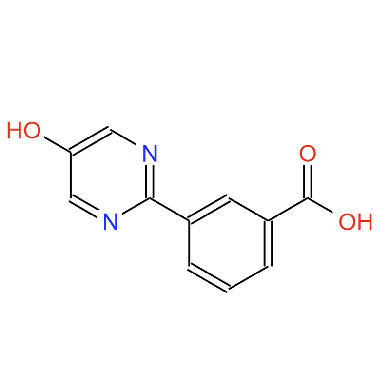 3-（5-羟基嘧啶-2-基）苯甲酸，1092568-86-9