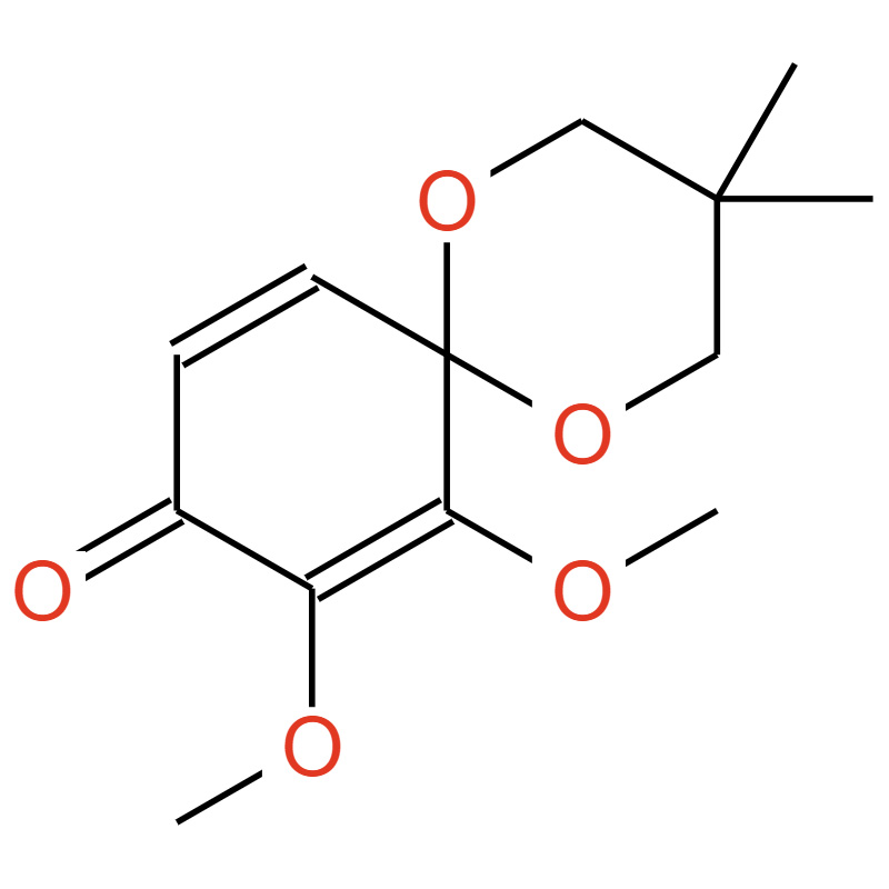 1839080-25-9，1,5-Dioxaspiro[5.5]undeca-7,10-dien-9-one, 7,8-dimethoxy-3,3-dimethyl-