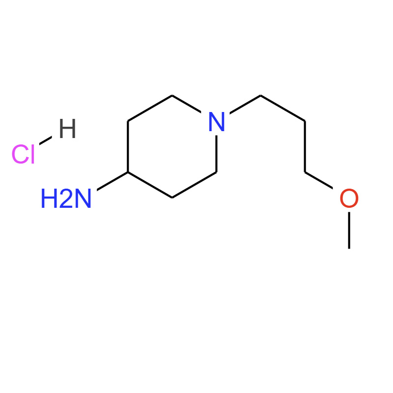 1-(4-甲氧基丁基)-4-哌啶胺，1255098-75-9