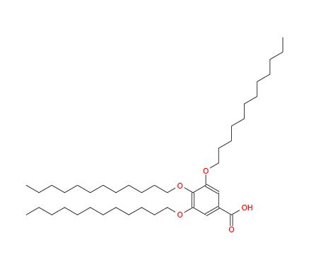 3,4,5-三(十二烷氧基)苯甲酸  117241-31-3  3,4,5-Tris(dodecyloxy)benzoic acid