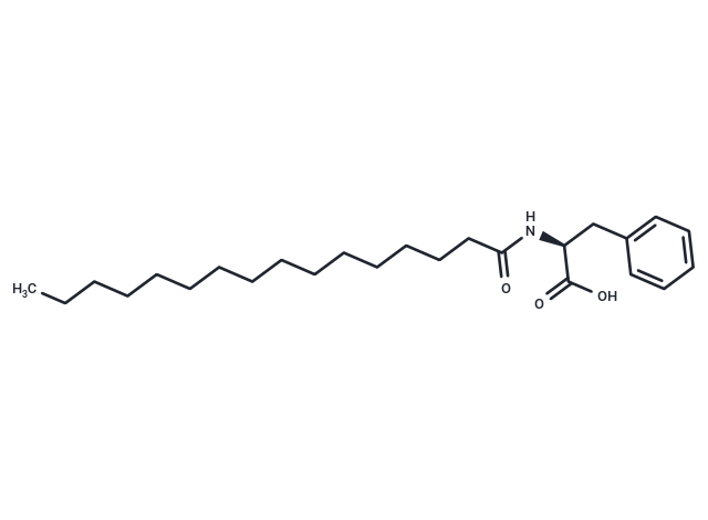 化合物 N-Palmitoyl Phenylalanine|T201346|TargetMol
