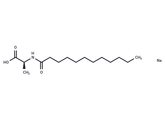 化合物 Sodium N-lauroylalanine|T20162|TargetMol