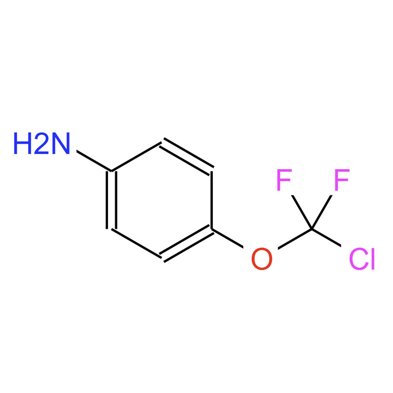 4 - (氯二氟甲氧基)苯胺，39065-95-7