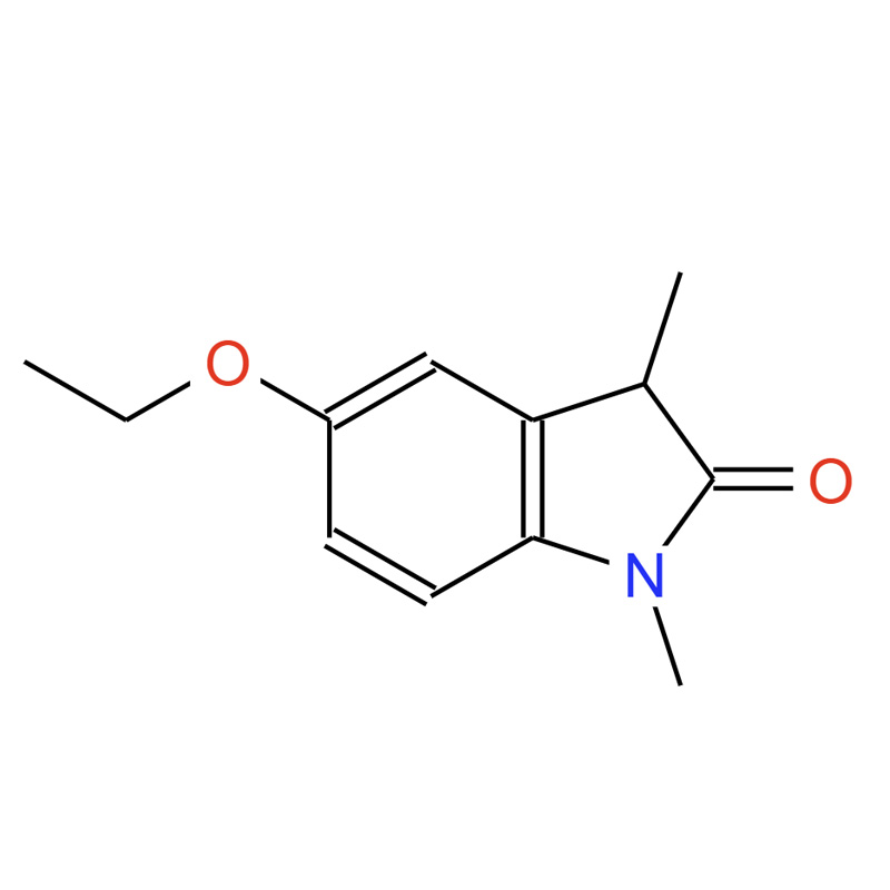 1,3-二甲基-5-乙氧基吲哚啉-2-酮，131057-63-1