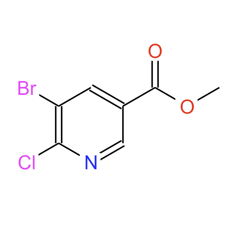 5-溴-6-氯烟酸甲酯 ，78686-77-8