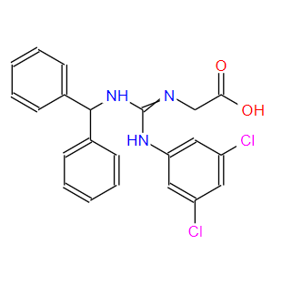180045-74-3 N-[[(3,5-二氯苯基)氨基][(二苯基甲基)氨基]亚甲基]甘氨酸