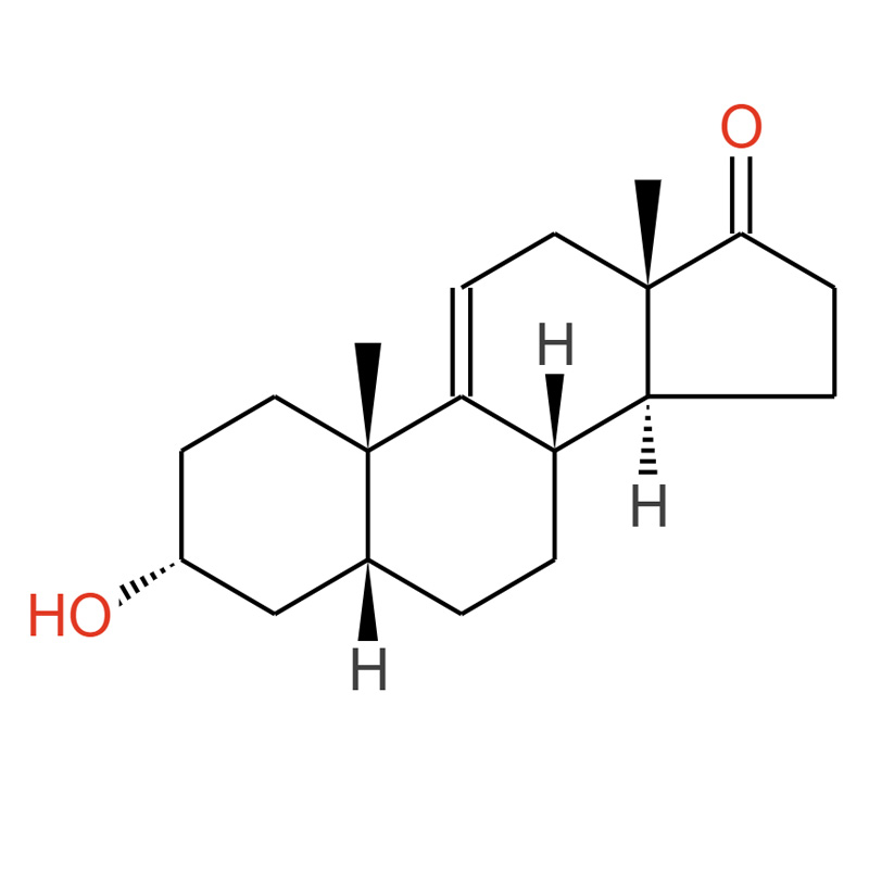 9(11), (5-BETA)-ANDROSTEN-3-ALPHA-OL-17-ONE，571-49-3