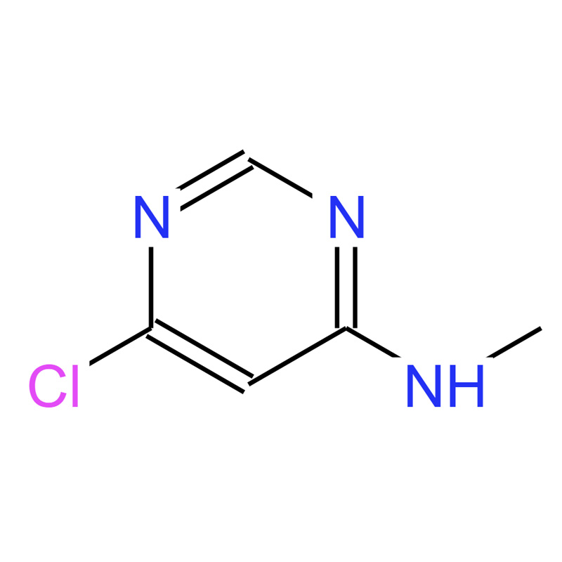 6-氯-N-甲基-4-嘧啶胺，65766-32-7