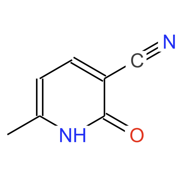 3-氰基-6-甲基-2(1H)-吡啶酮，4241-27-4，3-Cyano-6-methyl-2(1H)-pyridinone