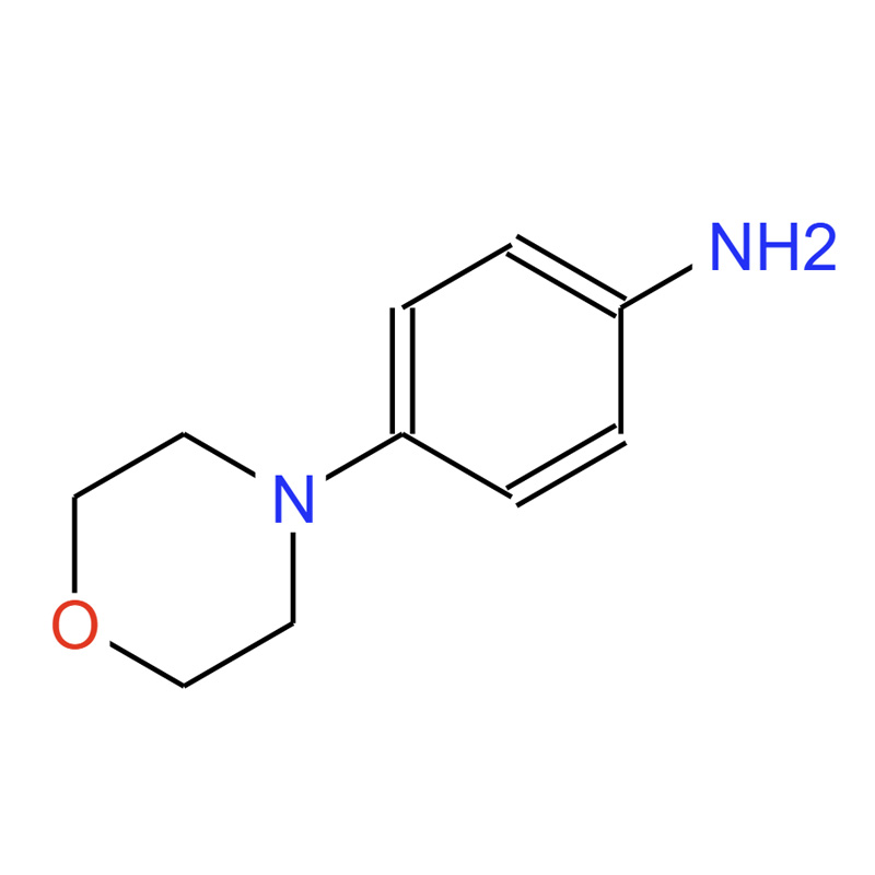 4-(4-吗啉基)苯胺，2524-67-6，4-Morpholinoaniline