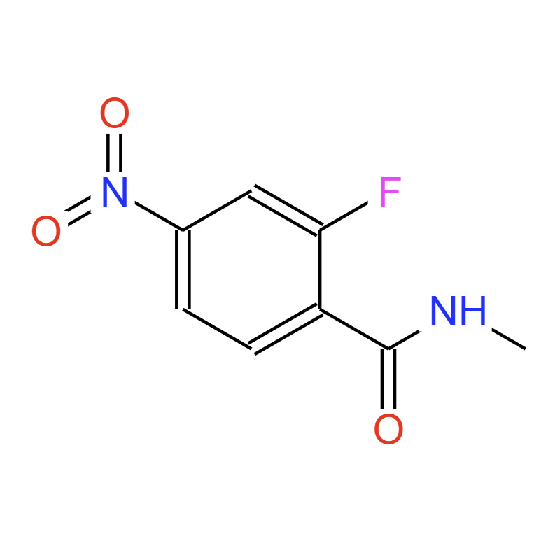 N-甲基-2-氟-4-硝基苯甲酰胺，915087-24-0