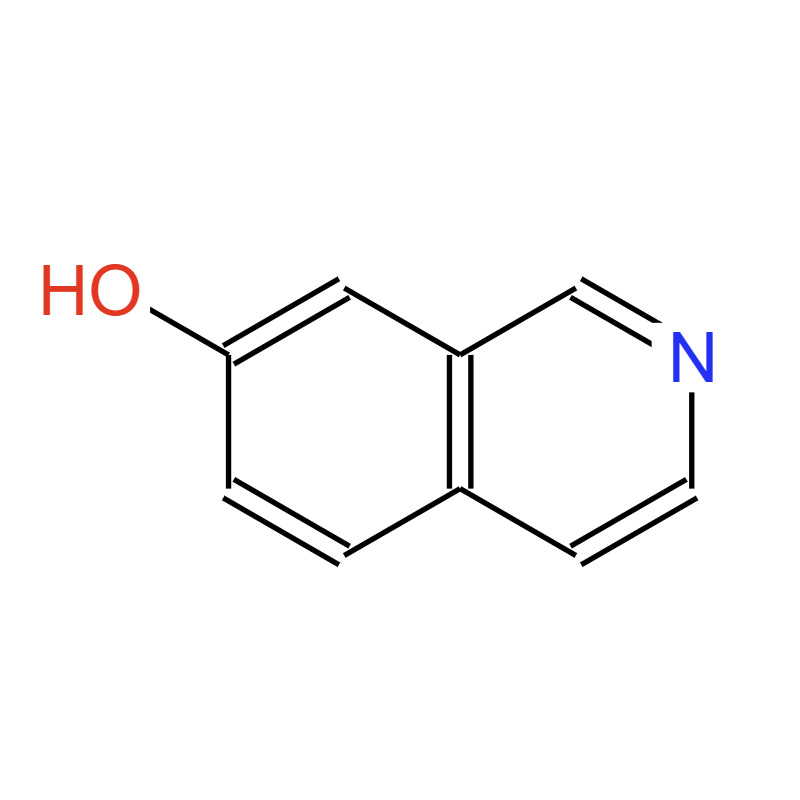 7-羟基异喹啉，7651-83-4，7-Hydroxyisoquinoline