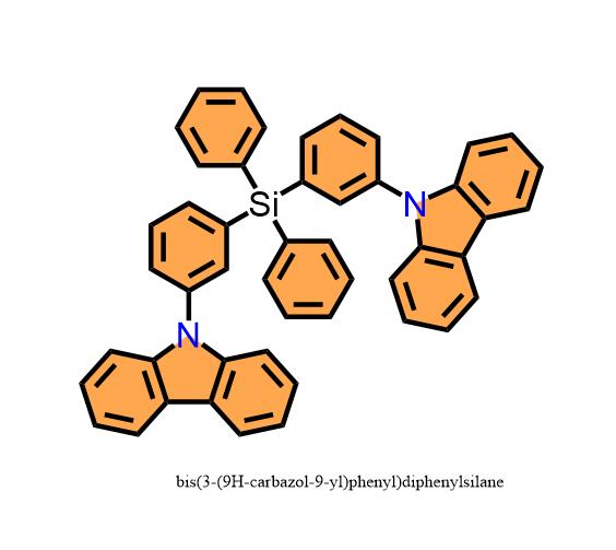 bis(3-(9H-carbazol-9-yl)phenyl)diphenylsilane