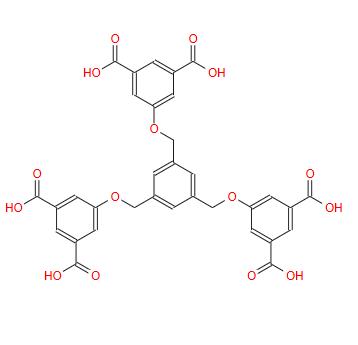 1,3,5-三(3',5'-二羧基苯-1'-氧甲基)苯  98036-00-1  1,3,5-tris-[3,5-(dicarboxy)phenoxymethyl]benzene