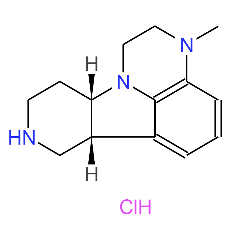 (6BR,10AS)-3-甲基-2,3,6B,7,8,9,10,10A-八氢-1H-吡啶基[3',4':4,5]吡咯并[1,2,3-DE]盐酸喹喔啉
