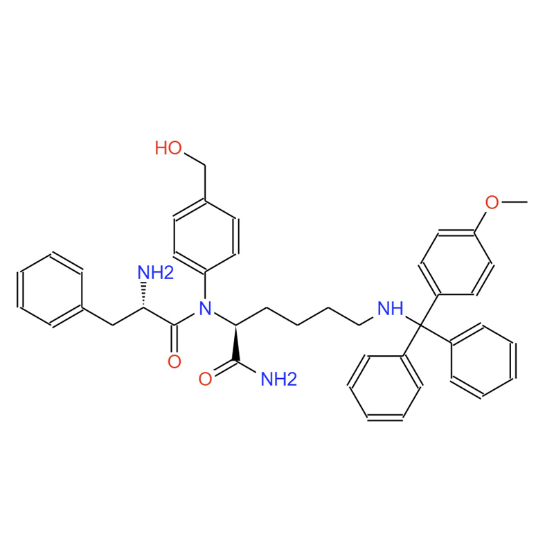 (S)-2-((S)-2-氨基-3-苯基丙酰胺基)-N-(4-(羟甲基)苯基)-6-(((4-甲氧基苯基)二苯基甲基)氨基)己酰胺